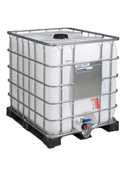 Contenedor IBC de nitrato de zinc para almacenaje y transporte