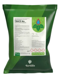 TRACE ® Mn es un fertilizante de manganeso quelatado con EDTA diseñado para mejorar la fotosíntesis, el desarrollo radicular y la resistencia al estrés en las plantas, especialmente efectivo en suelos alcalinos.