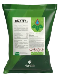 TRACEFOL ® es un bioestimulante foliar que mejora la asimilación de nutrientes en cultivos gracias a su formulación con microelementos quelatados por lignosulfonatos.
